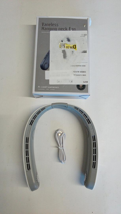 Ventilator portabil pentru gât, Turbo 4000 mAh, cu 3 viteze [2]