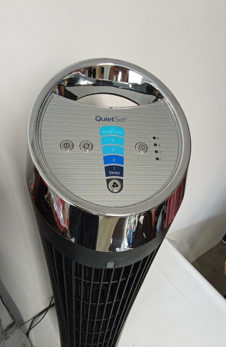 Ventilator tip turn Honeywell HY254E, oscilatie 75 grade, Negru [4]