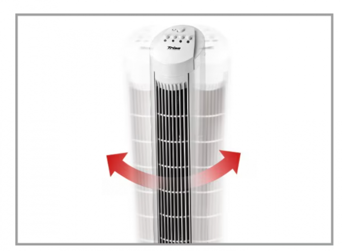 Ventilator turn Trisa Fresh Air 9331.7010, 45W, 3 viteze, 75cm [2]