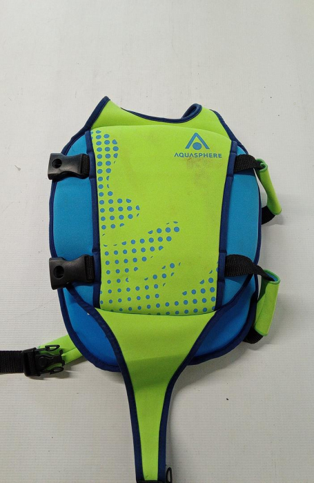 Vestă de înot Aquasphere pentru copii, verde/albastru, 2-3 ani [2]