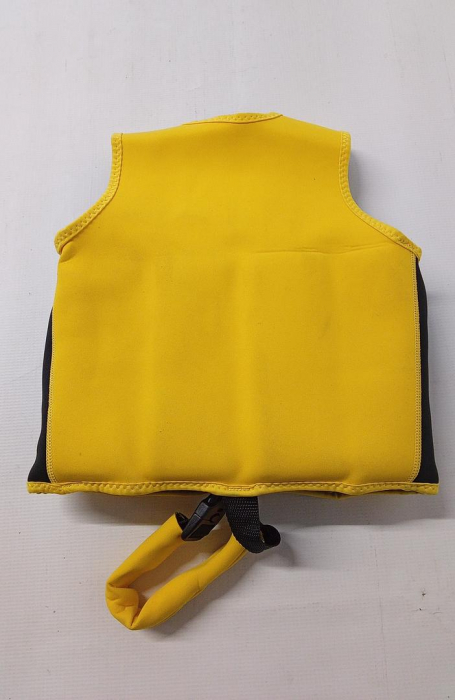 Vesta de inot pentru copii Yabtf, neopren, galben, 2-3 ani [2]