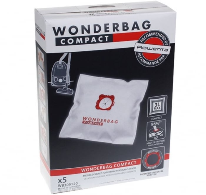 Set 5 saci de aspirator Rowenta WONDERBAG Compact WB305120 [1]