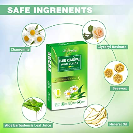 Benzi depilatoare de ceara 24 benzi [6]