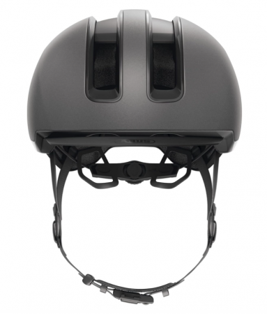 ABUS HUD-Y Cască de bicicletă unisex pentru adulți, Silber (Gleam Silver), S (51-55 cm) [3]