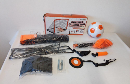 Accesorii antrenament fotbal pentru copii Yimore, poarta 120 x 90 cm [1]