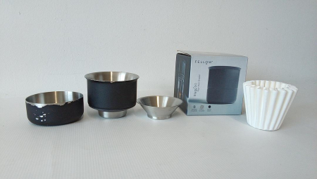 Accesoriu filtrare cafea Fellow Stagg și 20 de filtre de hârtie ([X] Dripper & Filters) [1]