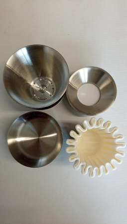 Accesoriu filtrare cafea Fellow Stagg și 20 de filtre de hârtie ([X] Dripper & Filters) [3]