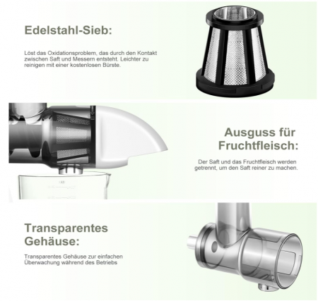 Accesoriu storcator AMZCHEF pentru KitchenAid [5]