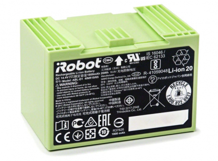 Acumulator iRobot Li-ion, 1800mAh compatibil cu Roomba e/i Series [0]