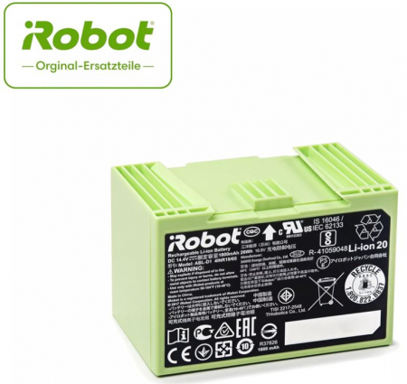 Acumulator iRobot Li-ion, 1800mAh compatibil cu Roomba e/i Series [2]