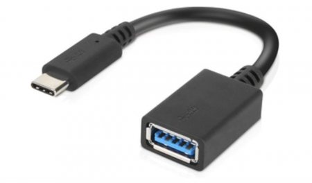 Telefoane Mobile & accesorii - Adaptor Lenovo USB-A la USB-C negru