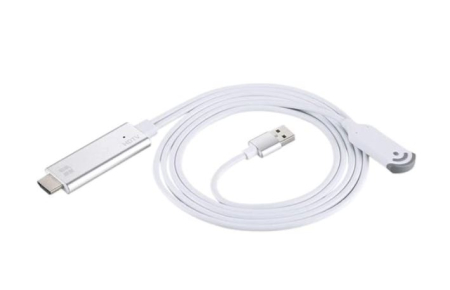Adaptor USB la HDMI pentru HDTV, cu transmisie stabilă și de mare viteză,  1.1m [6]