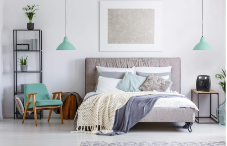 Aeroterma Bestron, Încălzitor cu ventilator, 20 m², 2000 w, negru [3]