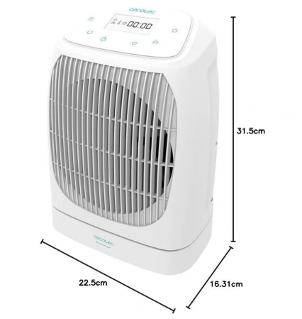Aeroterma Cecotec Ready Warm 9750, rotativa, 2000W, alb [7]