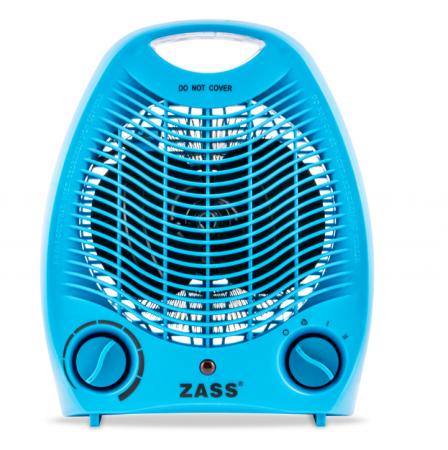 Aeroterma electrica Zass ZFH 02 C, culoare albastra, 2 trepte de putere: 1000W / 2000W [2]