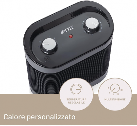 Aeroterma Imetec Silent Power Comfort, silentios, incalzitor electric, 2100 W [3]