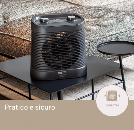 Aeroterma Imetec Silent Power Comfort, silentios, incalzitor electric, 2100 W [4]