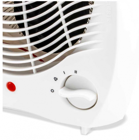 Aeroterma Zass ZFH 01, 2000 W, 2 trepte de putere, Termostat reglabil, Functie ventilatie [3]