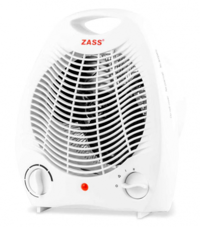 Aeroterma Zass ZFH 01, 2000 W, 2 trepte de putere, Termostat reglabil, Functie ventilatie [1]