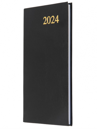 Agenda datata saptamanal Collins, Planificator săptămânal de buzunar 2024, negru [0]