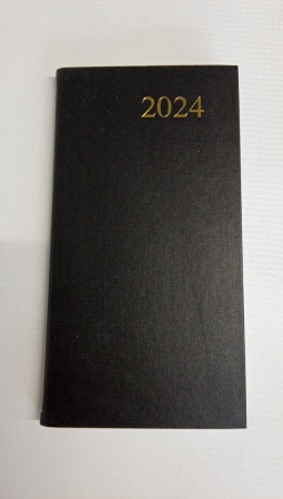 Agenda datata saptamanal Collins, Planificator săptămânal de buzunar 2024, negru [1]