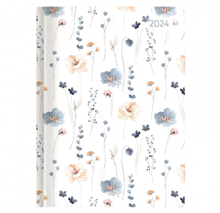 Birotica & Papetarie - Agenda datata saptamanal Ladytimer Grande Flowers 2024 A5, Planificator de buzunar
