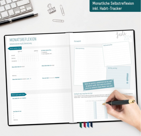 Agenda pentru profesor, Planificator 2021/2022 A4+, ediție negru [7]