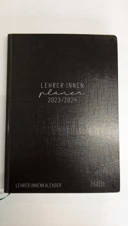 Agenda pentru profesor, Planificator 2021/2022 A4+, ediție negru [1]