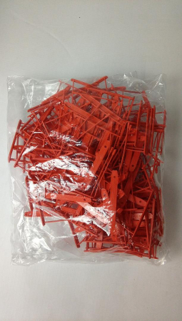 Alonje de mare capacitate pentru arhivare Fellowes Transit 80 mm, Pachet de 100, roșii [1]