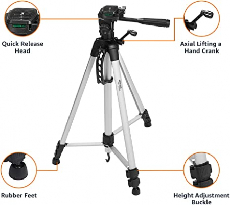 Amazon Basics - Tripod de 60 de centimetri cu geantă [2]