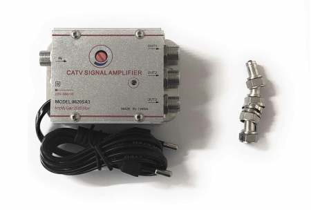 Amplificator semnal TV TEMPO DI SALDI cu 3 Iesiri [0]