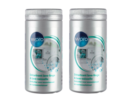 TOATE PRODUSELE - Anticalcar pudra pentru masina de spalat vase si rufe, WPRO 484000008416, 2 x 250g