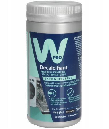 TOATE PRODUSELE - Anticalcar pudra pentru masina de spalat vase si rufe, WPRO 484000008630, 250g