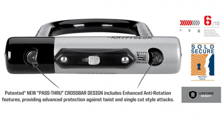 Antifurt bicicleta Kryptonite KryptoLok Standard, Flex, U-Lock [8]
