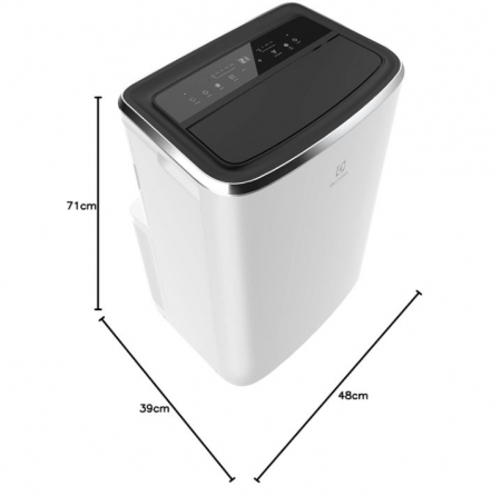 Aparat de aer conditionat portabil Electrolux EXP26U338HW, ChillFlex Pro, 10335 BTU, Gaz R290 [13]