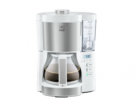 TOATE PRODUSELE - Aparat de cafea Melitta Look Timer 1025-07, 10 cesti, Alb