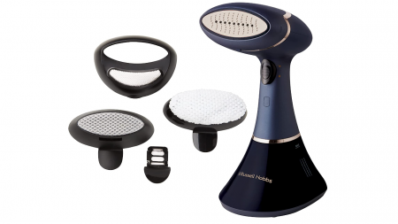 Fiare si Statii de Calcat - Aparat de călcat cu aburi Russell Hobbs 28041-56 Steam Smoother Multi Steam Genie Pro Aroma, 1800 W, 32 g/min abur