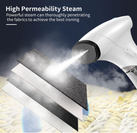 Aparat de călcat cu aburi vertical IAB 1800W portabil, abur 25g/min [4]