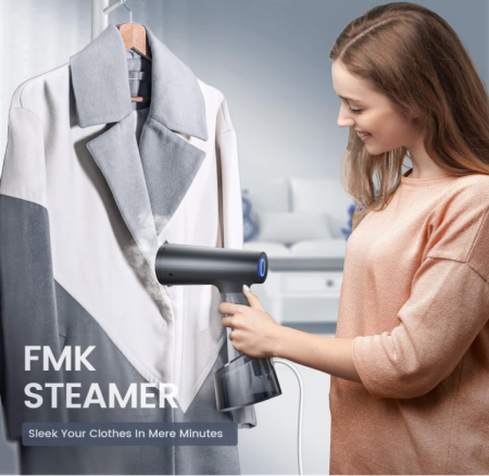 Aparat de călcat cu aburi vertical portabil FMK cu rezervor de 300 ml, 1400 W [5]