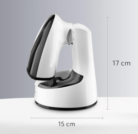 Aparat de calcat vertical cu abur pliabil, Ufesa Steamer 1470W, 150ml, negru [6]