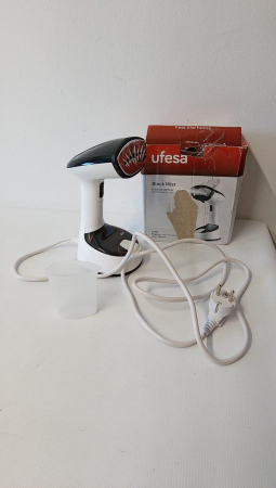 Aparat de calcat vertical cu abur pliabil, Ufesa Steamer 1470W, 150ml, negru [1]
