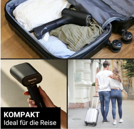 Aparat de calcat vertical cu aburi SteamOne, 1800 W, 28 g/min EUDTC120B Simon XL, rezervor 120 ml [5]