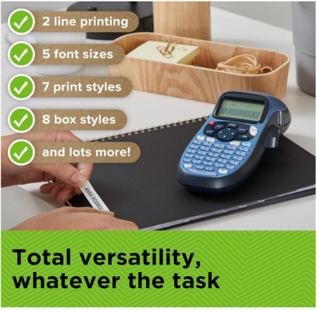 Aparat de etichetare Dymo LetraTag LT-100H Label Maker, imprimantă de etichete portabilă [4]