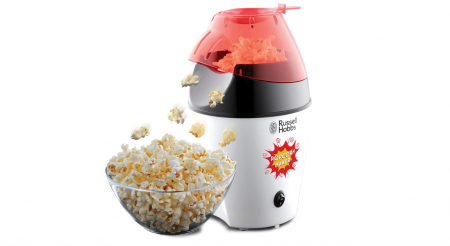 Aparate de gatit & desert - Aparat de facut popcorn Russell Hobbs 24630-56, 1290W, alb