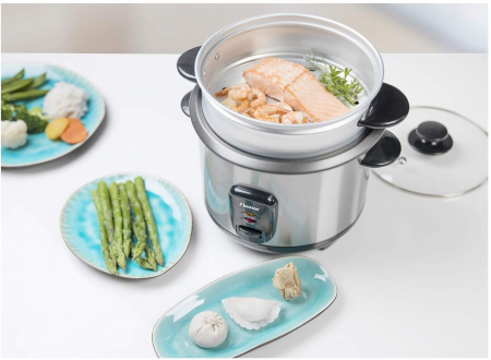 Aparat de gatit orez Bestron ARC100, pentru 4-6 persoane, 1L, 400W, argintiu [8]