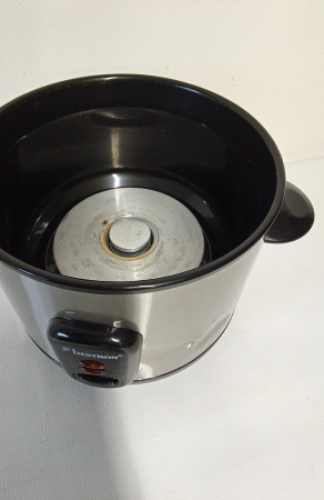 Aparat de gatit orez Bestron ARC100, pentru 4-6 persoane, 1L, 400W, argintiu [2]