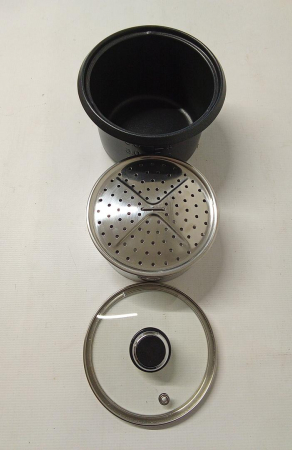 Aparat de gatit orez cu aburi Cuisinart CRC400E, pana la 400g orez, otel inoxidabil [2]