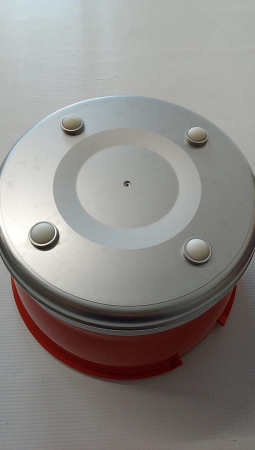 Aparat de inghetata, sorbet si iaurt inghetat Ariete Party Time 643, 1,5 L, 12 W, Rosie [3]