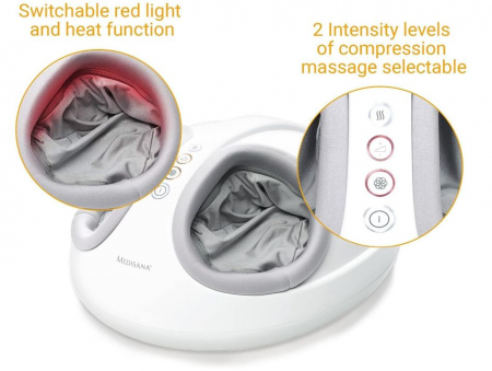 Aparat de masaj Shiatsu pentru picioare Medisana FM 888, 2 viteze [6]