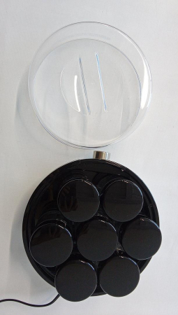 Aparat de preparat iaurt Severin JG 3521 cu afisaj digital LED, 7 borcane de 150 ml, fara BPA [2]